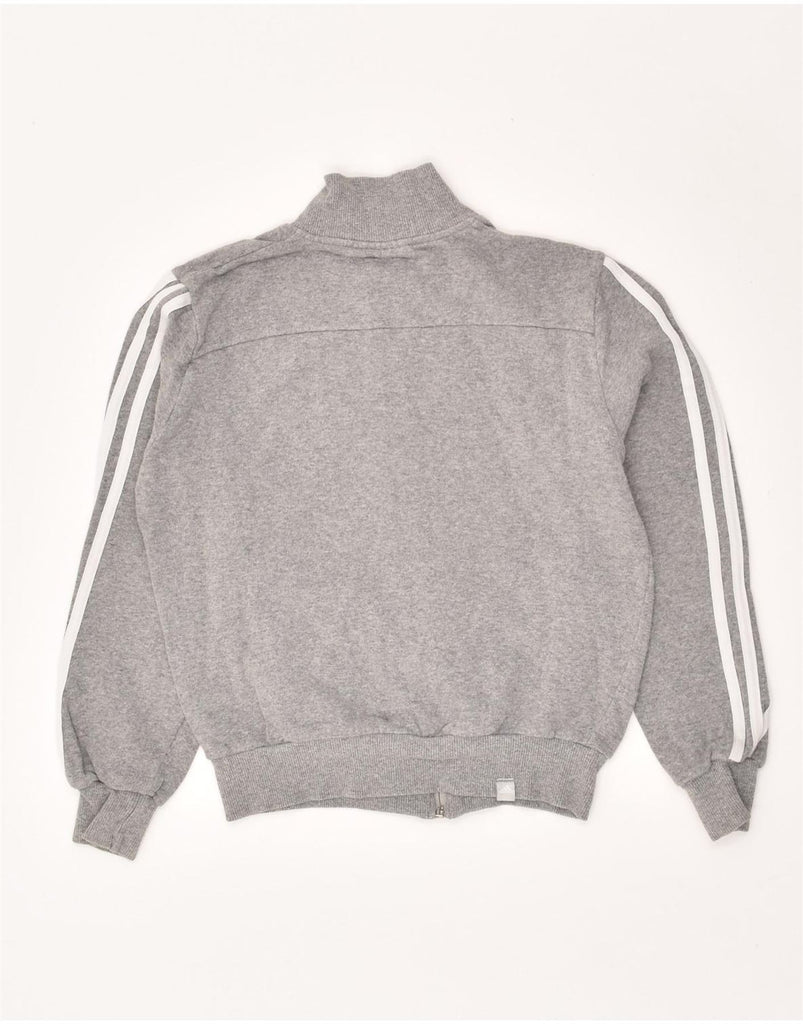 ADIDAS Boys Tracksuit Top Jacket 11-12 Years Grey Cotton | Vintage Adidas | Thrift | Second-Hand Adidas | Used Clothing | Messina Hembry 