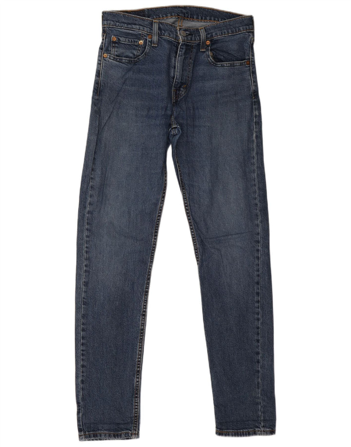 Levi's Mens 512 Slim Tapered Jeans W30 L32 Blue Cotton