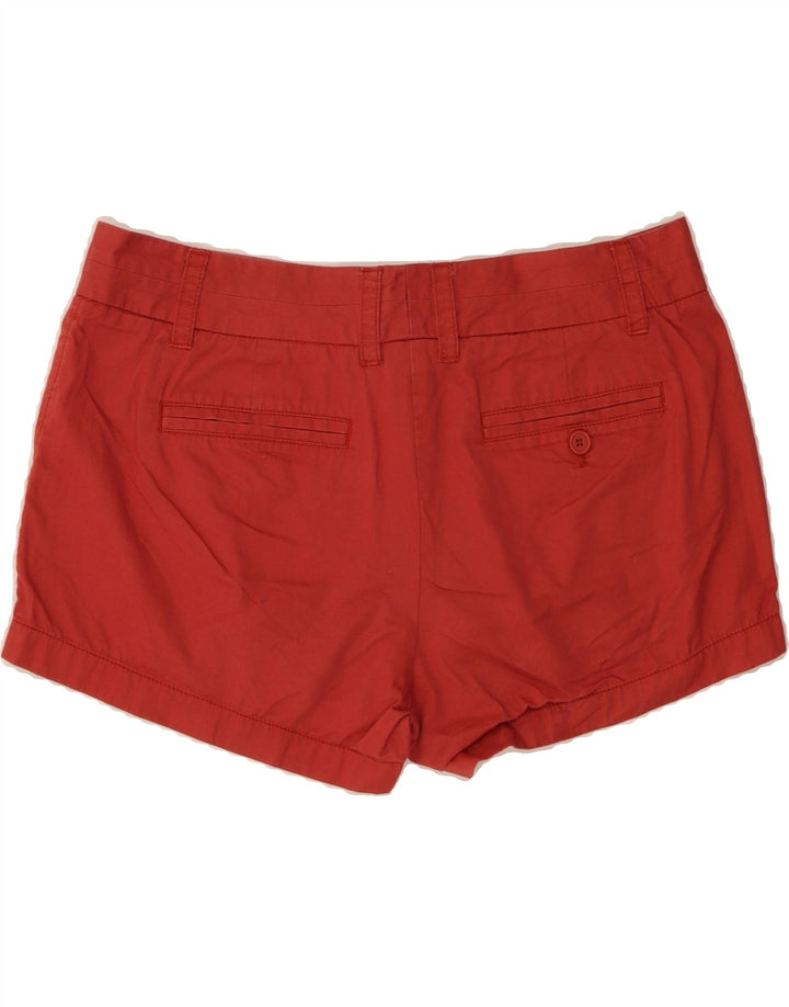 J. CREW Womens Chino Shorts US 8 Medium W34 Red Cotton Classic Vintage J. Crew and Second-Hand J. Crew from Messina Hembry 