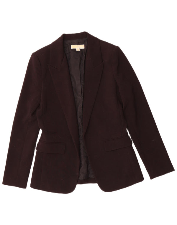 Michael Kors Womens Open Blazer Jacket US 4 Small Black