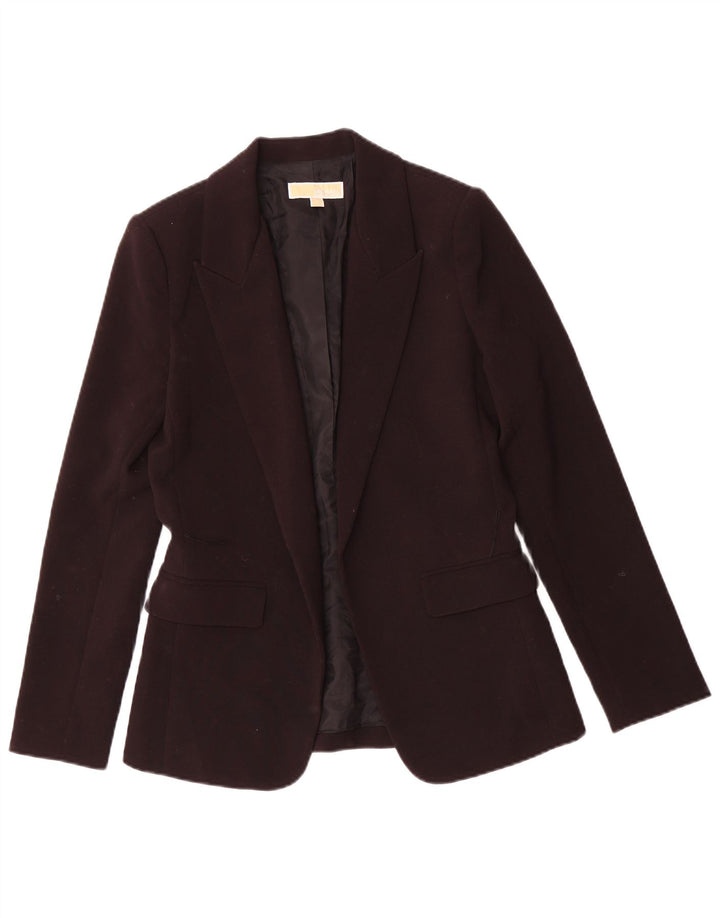 Michael Kors Womens Open Blazer Jacket US 4 Small Black