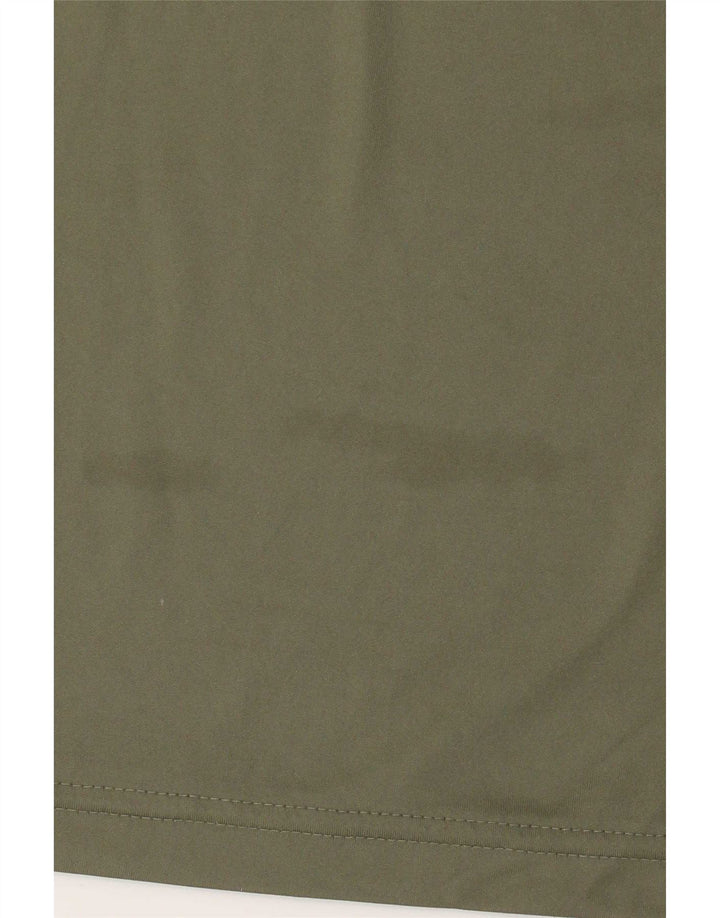 Adidas Mens Aeroready T-Shirt Top Small Khaki Polyester