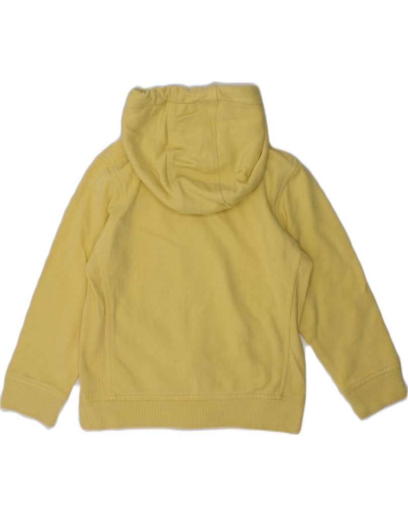 TIMBERLAND Girls Zip Hoodie Sweater 3-4 Years Yellow Cotton | Vintage Timberland | Thrift | Second-Hand Timberland | Used Clothing | Messina Hembry 