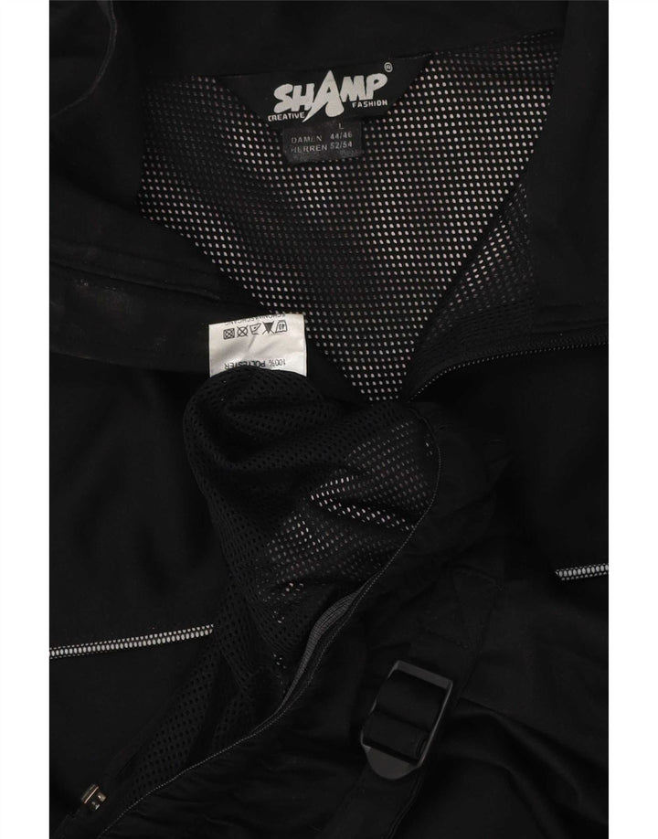 Shamp Mens Gilet UK 40 Large Black Polyester
