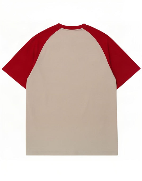 Reebok Mens Graphic T-Shirt Top 2XL Grey Colourblock Cotton