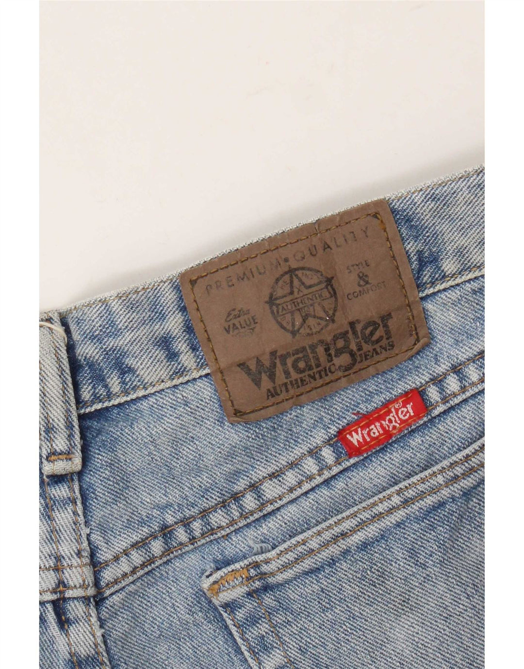 Wrangler Mens Straight Jeans W28 L29 Blue