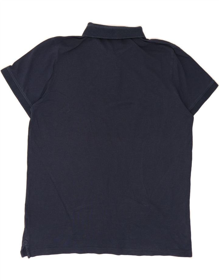 KAPPA Mens Polo Shirt XL Navy Blue Cotton Vintage Kappa and Second-Hand Kappa from Messina Hembry 