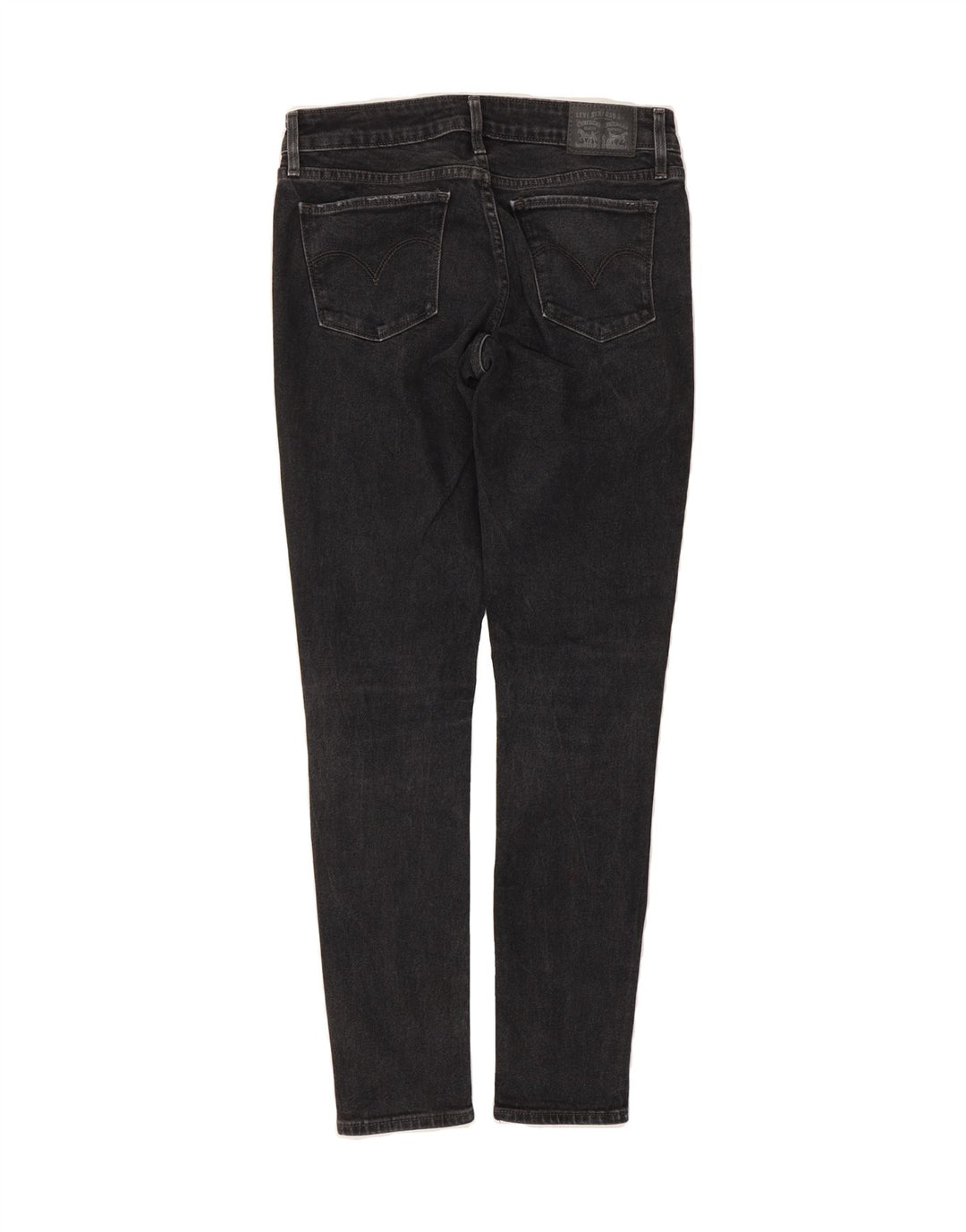 LEVI'S Womens 711 Skinny Jeans W27 L30 Grey Cotton Vintage Levi's and Second-Hand Levi's from Messina Hembry 