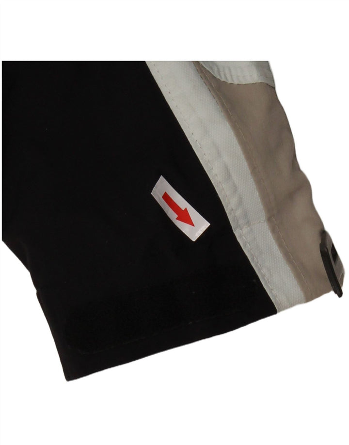 DAINESE Womens Windbreaker Jacket UK 14 Medium Off White Colourblock