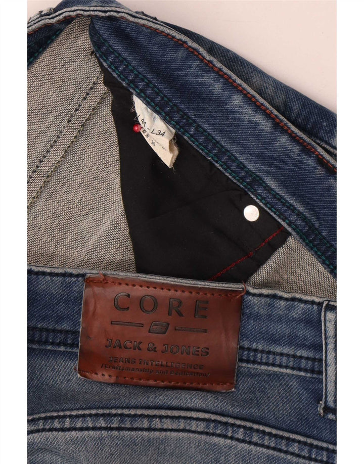 Jack & Jones Mens Slim Jeans W44 L31 Blue