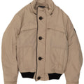 Refrigiwear Mens Rain Jacket UK 38 Medium Beige Nylon