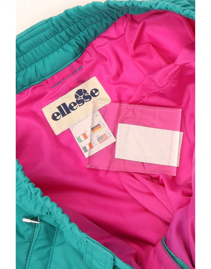 Ellesse Womens Joggers Ski Trousers IT 52 2XL Green Polyamide