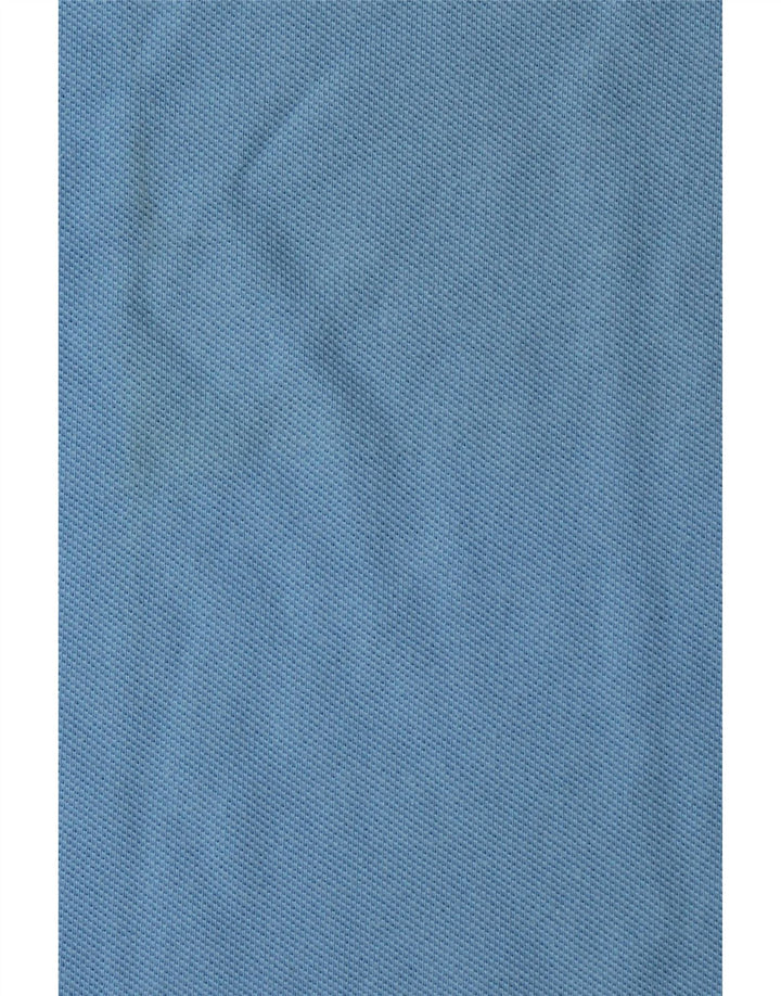 POLO RALPH LAUREN Mens Custom Fit Polo Shirt Large Blue Cotton