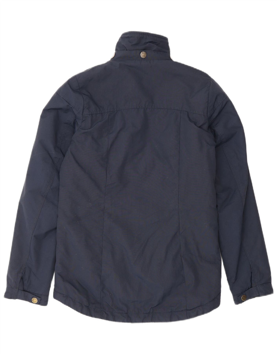 Fat Face Womens Windbreaker Jacket UK 6 XS Navy Blue Nylon