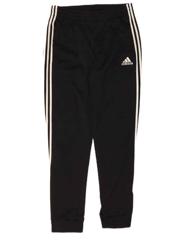 Adidas Mens Tracksuit Trousers Joggers UK 42/44 Large Black Polyester
