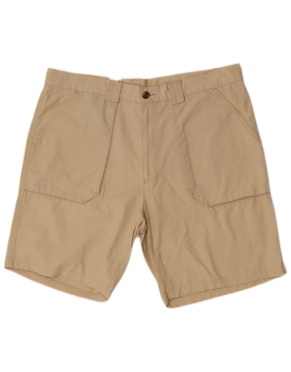 Vintage Mens Chino Shorts IT 56 3XL W38  Beige Cotton