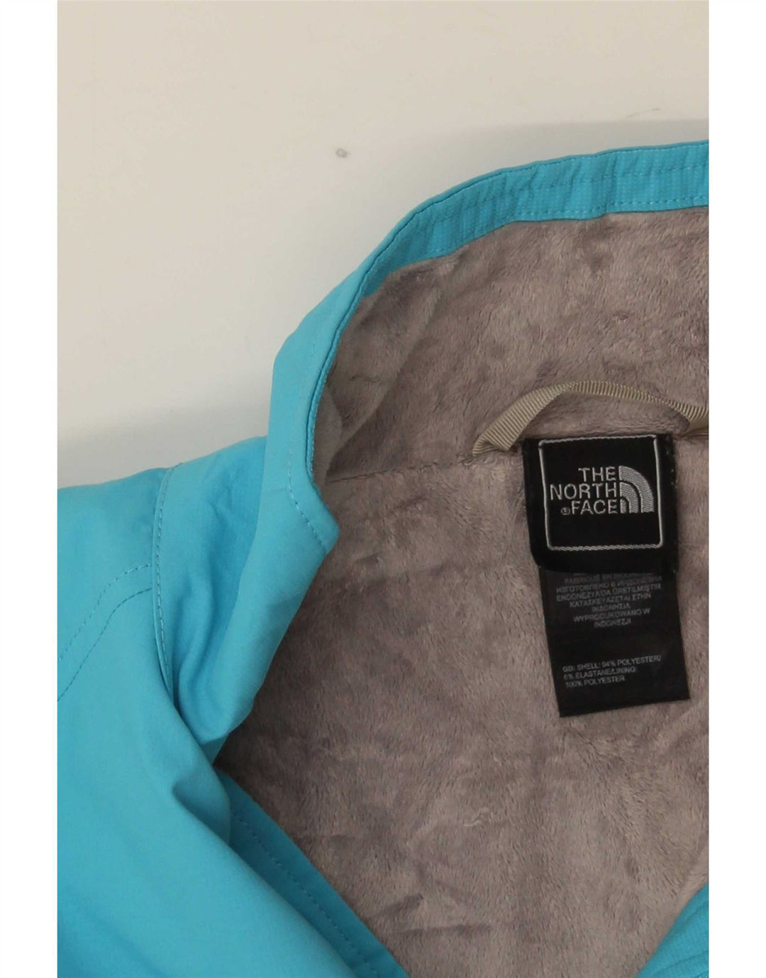The North Face Girls Windbreaker Jacket 14-15 Years XL Blue Polyester