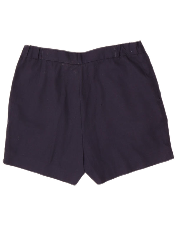 Cerruti 1881 Mens Pegged Chino Shorts IT 48 Medium W30  Navy Blue Polyester