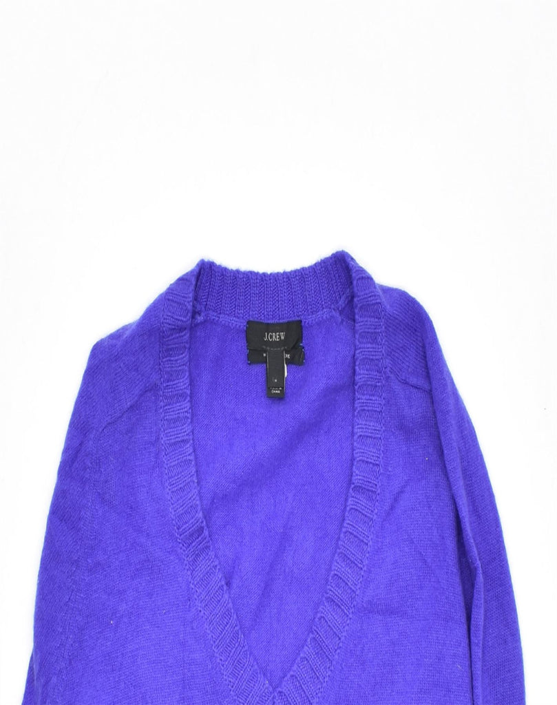 J. CREW Womens V-Neck Jumper Sweater UK 14 Medium Purple | Vintage | Thrift | Second-Hand | Used Clothing | Messina Hembry 