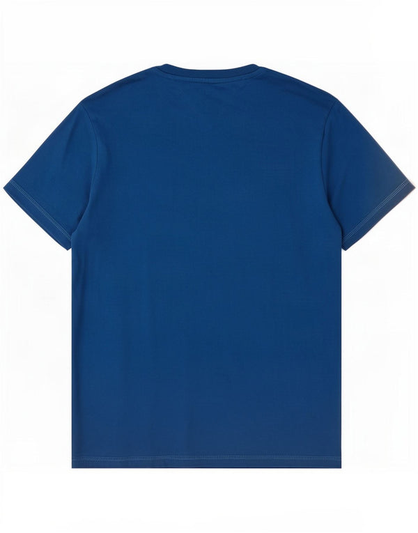 Tommy Hilfiger Mens T-Shirt Top Medium Blue Cotton