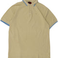 Kappa Mens Polo Shirt XL Yellow Cotton