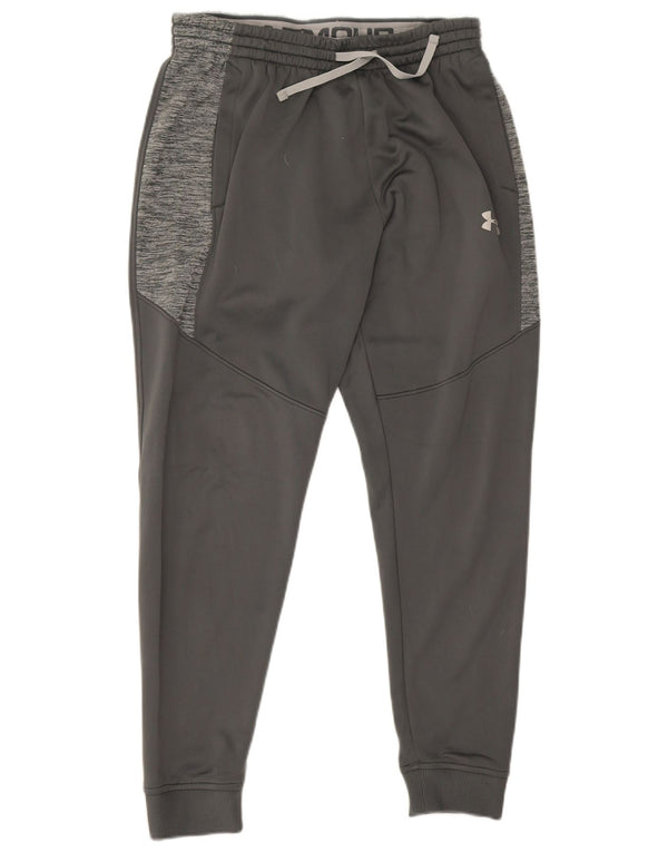 Under Armour Mens Cold Gear Tracksuit Trousers Joggers Medium Grey Flecked