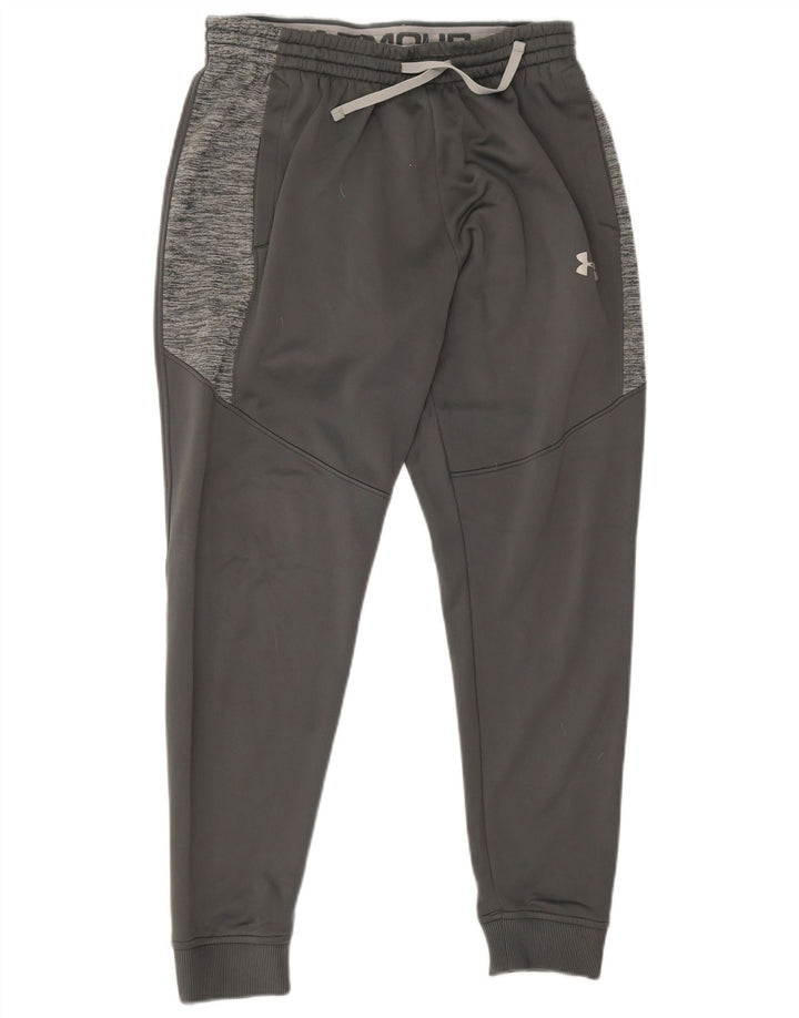 Under Armour Mens Cold Gear Tracksuit Trousers Joggers Medium Grey Flecked