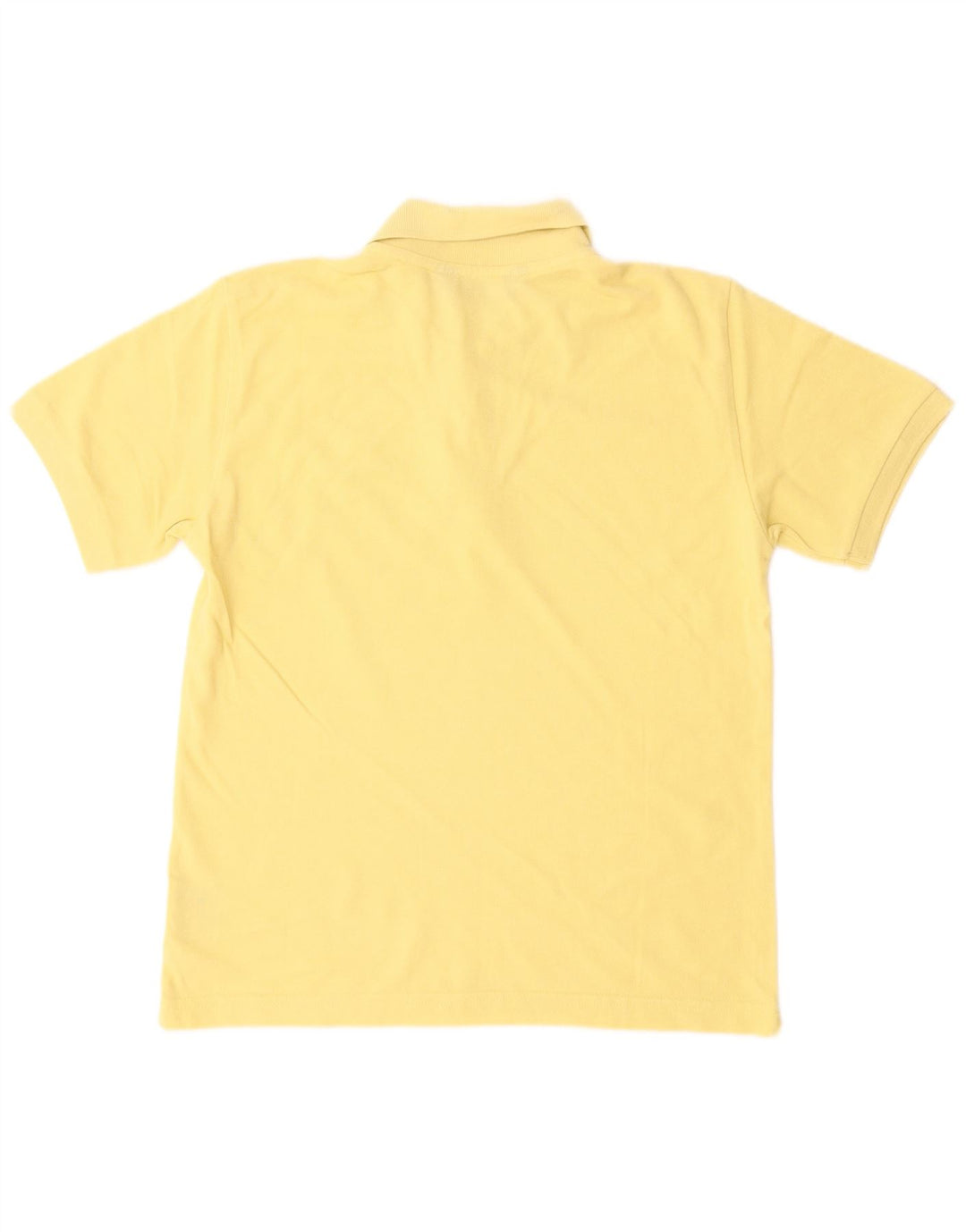 KAPPA Boys Polo Shirt 13-14 Years Large Yellow Cotton