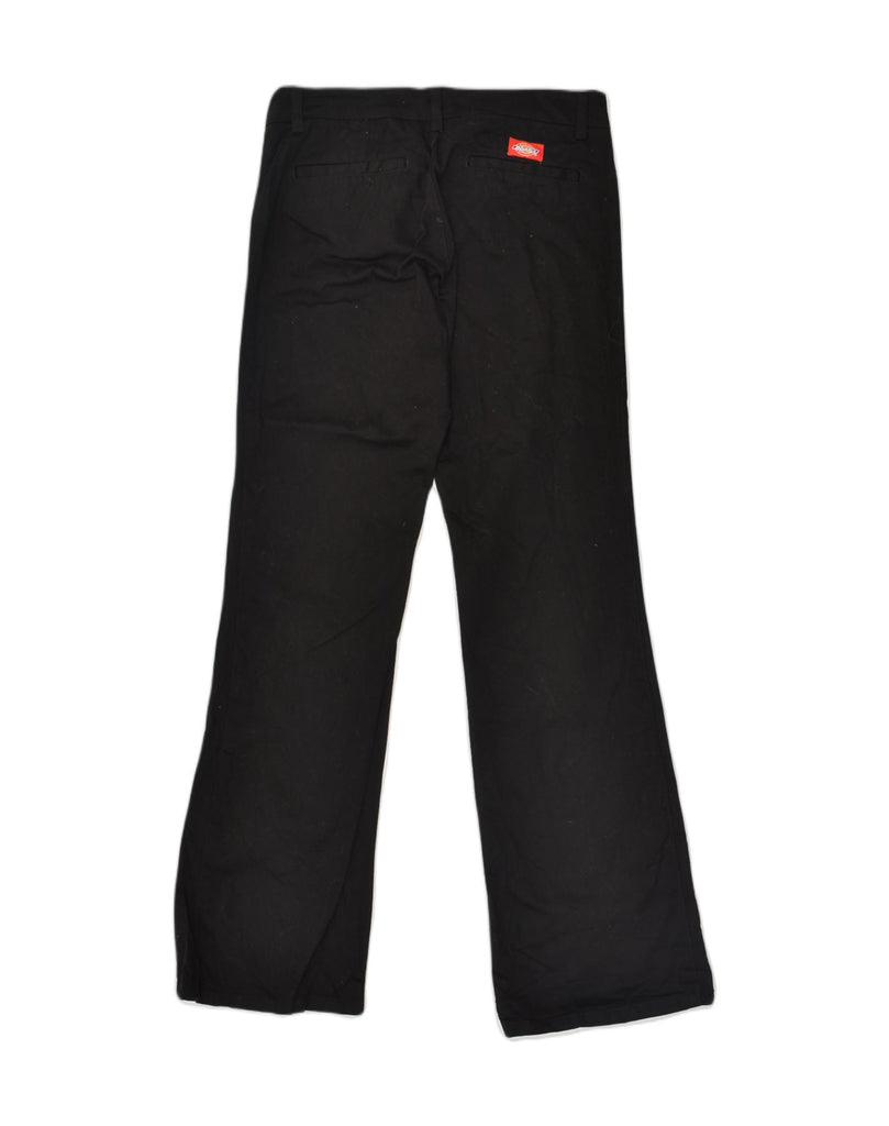 DICKIES Womens Bootcut Chino Trousers US 9 Medium W30 L31 Black Cotton | Vintage Dickies | Thrift | Second-Hand Dickies | Used Clothing | Messina Hembry 