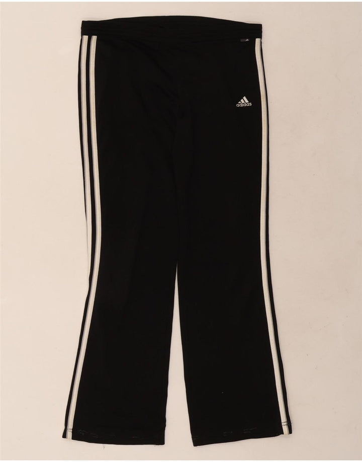 Adidas Womens Tracksuit Trousers UK 8 Small Black Polyester