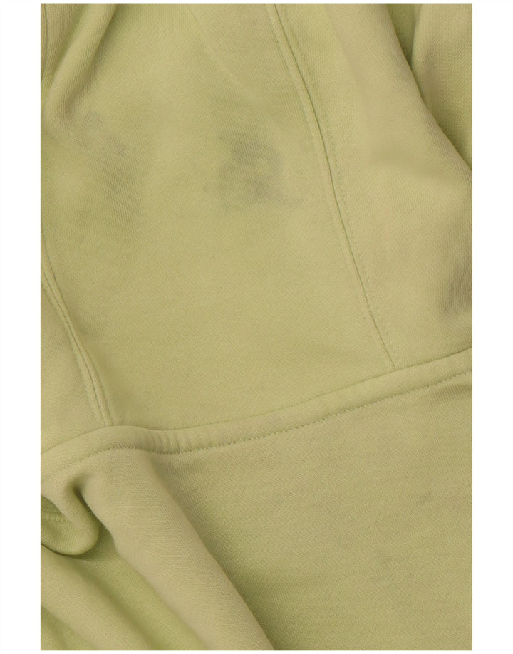 NIKE Mens Hoodie Jumper Medium Green Cotton