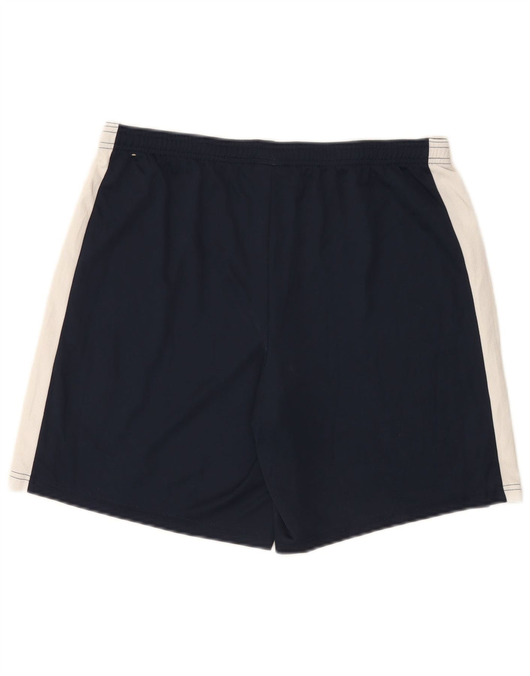 Nike Mens Dri Fit Slim Sport Shorts Large Navy Blue Colourblock Polyester