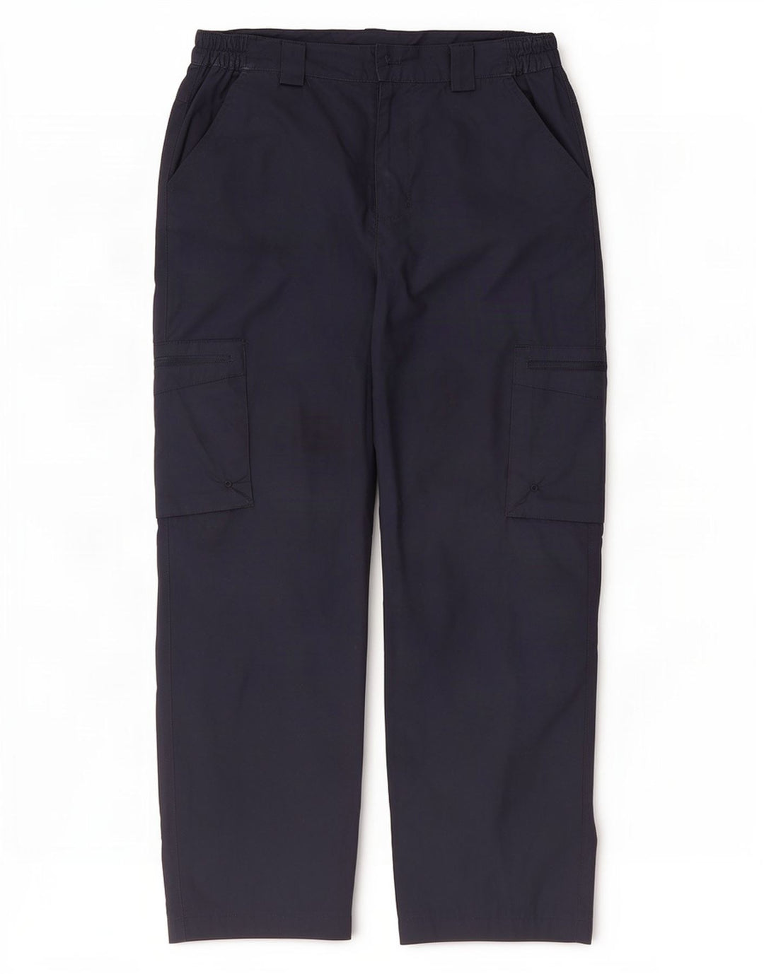 Mountain Warehouse Mens Straight Cargo Trousers W32 L27 Navy Blue Polyester