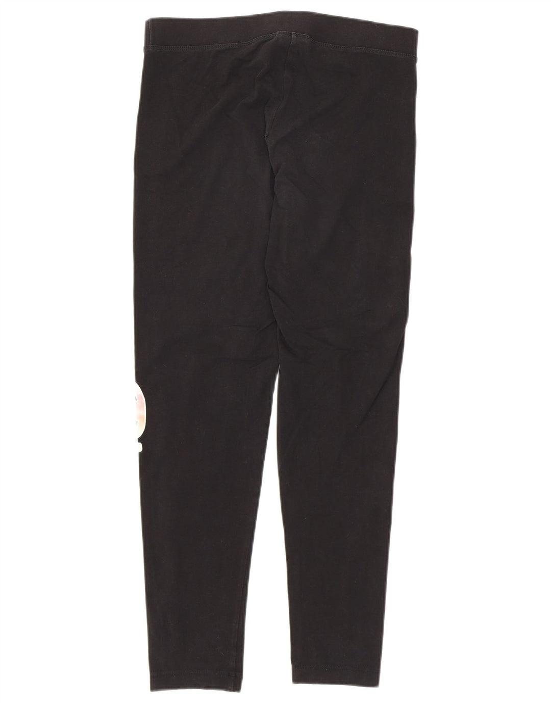 Champion Womens Graphic Leggings UK 12 Medium Black
