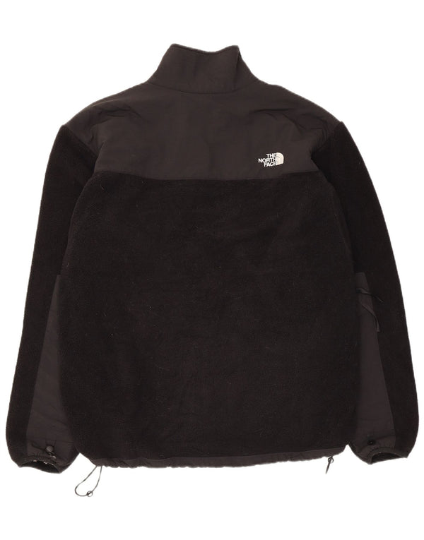 The North Face Mens Liner Fleece Jacket UK 40 Large Black Colourblock