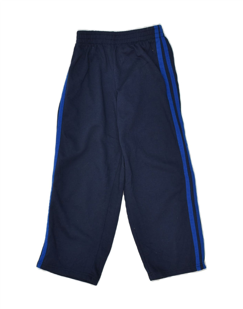 STARTER Boys Tracksuit Trousers 7-8 Years Navy Blue Polyester | Vintage Starter | Thrift | Second-Hand Starter | Used Clothing | Messina Hembry 