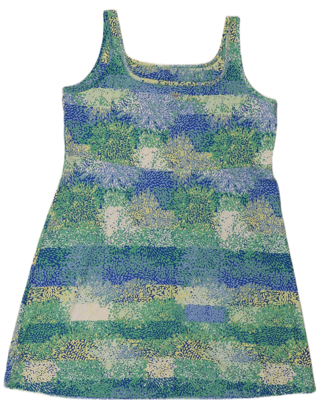 Columbia Womens Abstract Pattern Sundress UK 18 XL Multicoloured Polyester