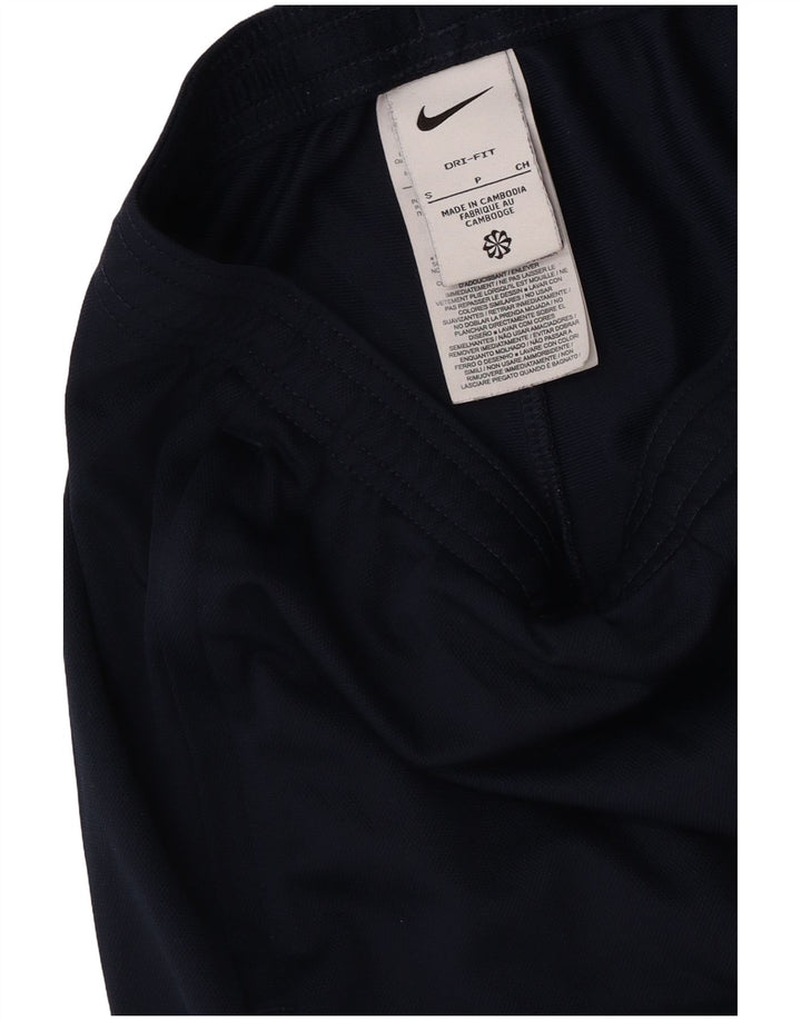 Nike Mens Tracksuit Trousers Small Navy Blue Polyester