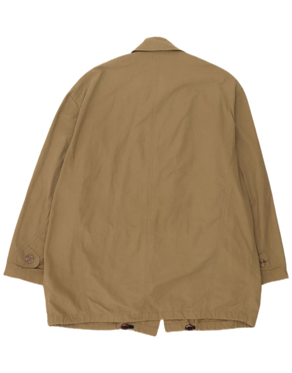 Hugo Boss Mens Overcoat UK 46 3XL Beige
