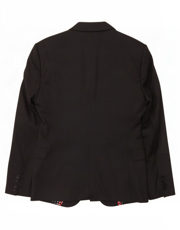 Hugo Boss Mens 2 Button Blazer Jacket EU 44 XS Black