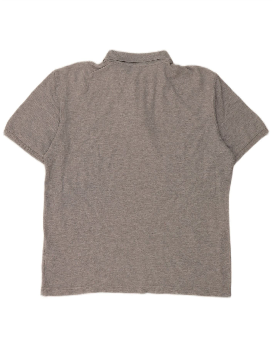 Fila Mens Polo Shirt Large Grey Cotton
