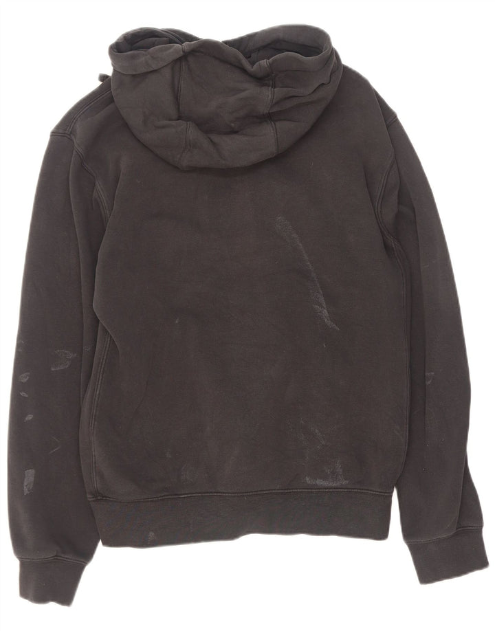 Nike Mens Zip Hoodie Sweater Small Black Cotton