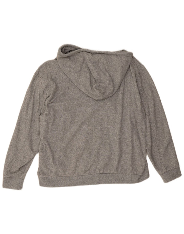 Levi's Mens Hoodie Jumper Large Grey Flecked Cotton