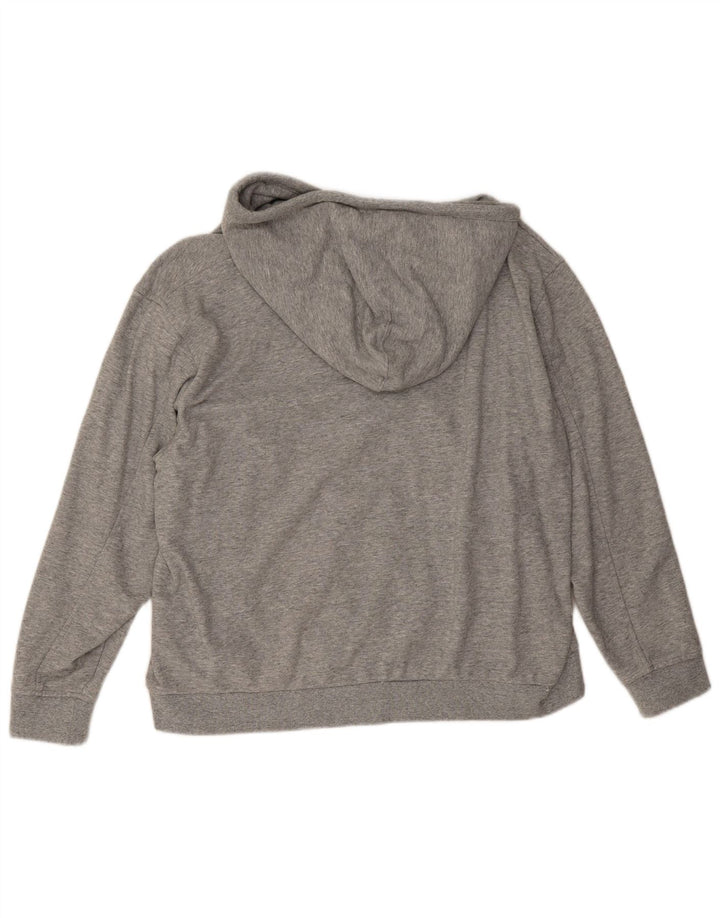 Levi's Mens Hoodie Jumper Large Grey Flecked Cotton
