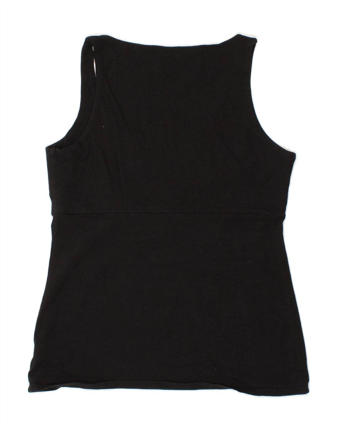EDDIE BAUER Womens Vest Top UK 14 Large Black Cotton Vintage Eddie Bauer and Second-Hand Eddie Bauer from Messina Hembry 