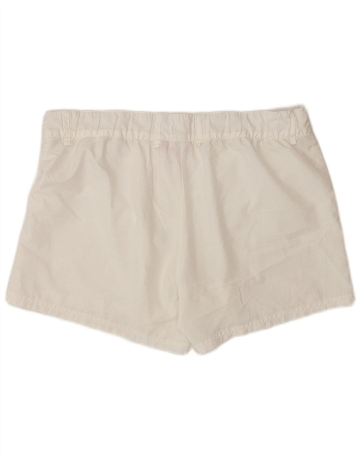 PUMA Womens Casual Shorts UK 16 Large W34 White