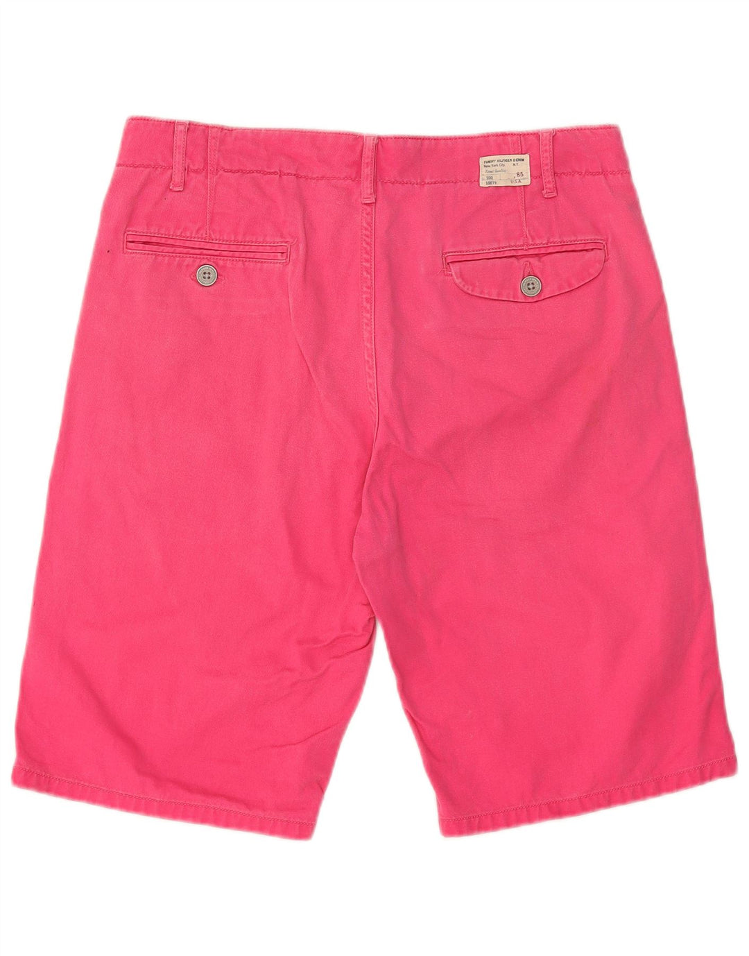 Tommy Hilfiger Mens Chino Shorts W30 Medium Pink Cotton