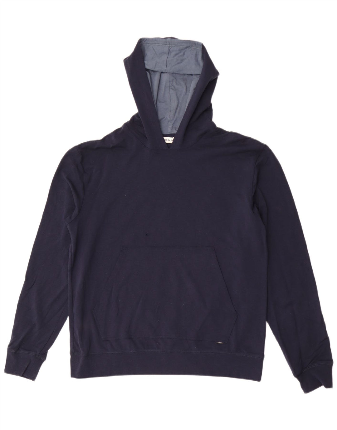 Marks & Spencer Mens Autograph Hoodie Jumper Large Navy Blue