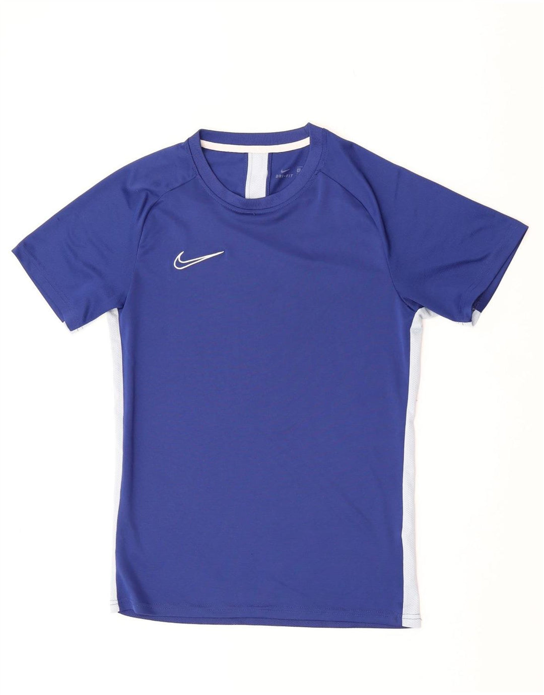 Nike Mens Dri Fit T-Shirt Top Small Blue Colourblock
