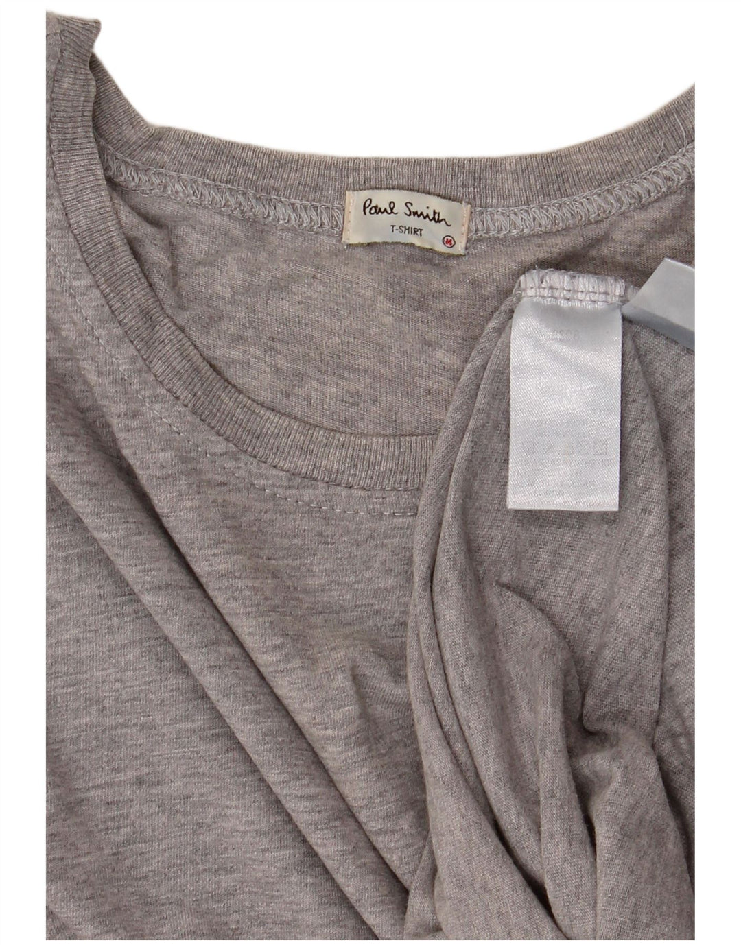 Paul Smith Mens T-Shirt Top Medium Grey Cotton